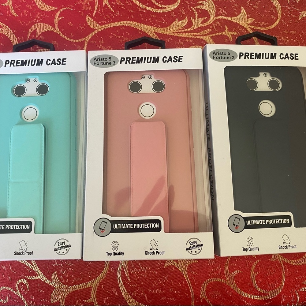 3 for $20 LG Aristo 5 / Fortune 3 Premium Shockproof
Phone Case - Black
